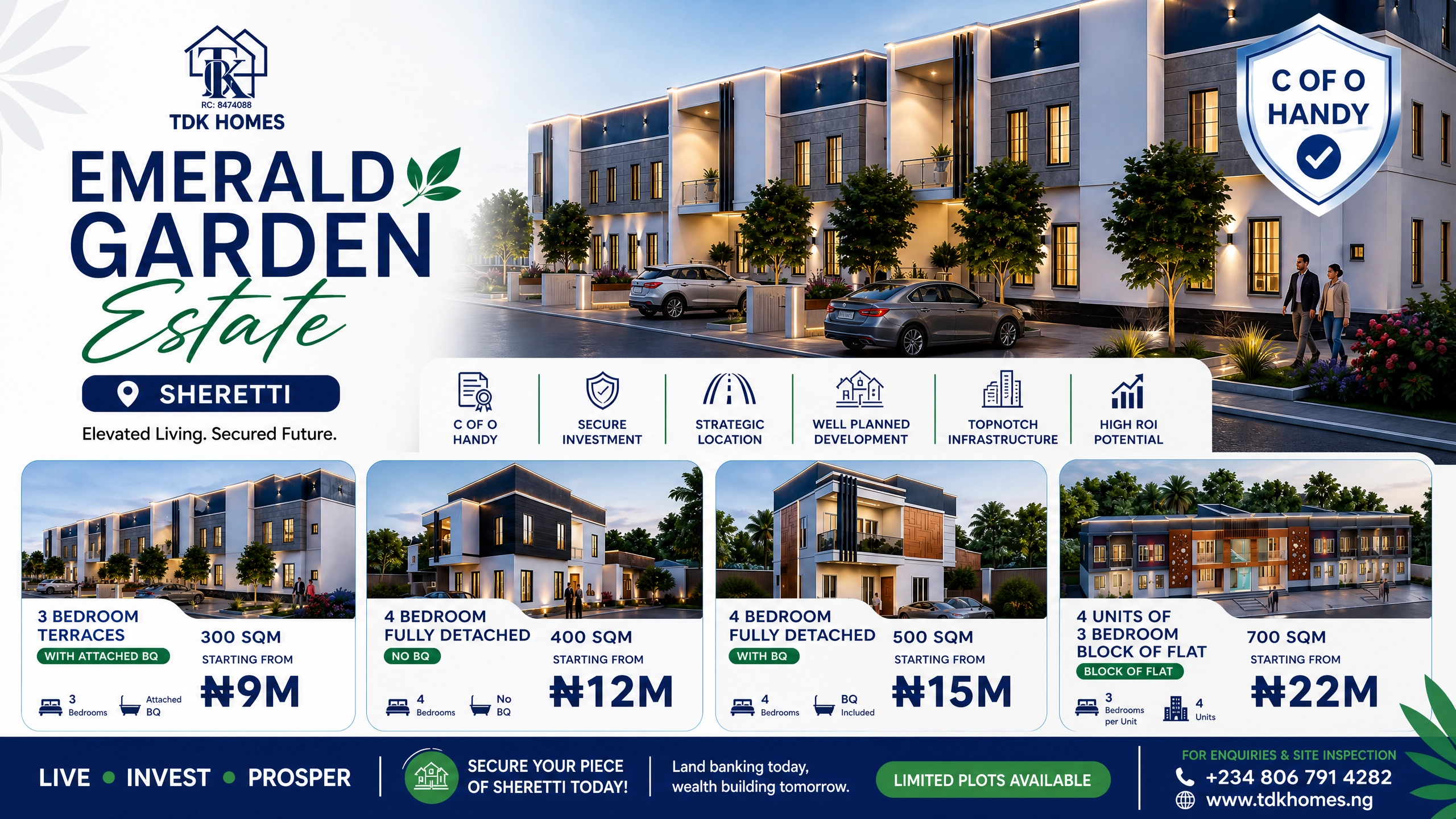 Emerald Garden Estate — Residential Plots in Sheretti, FCT Abuja
