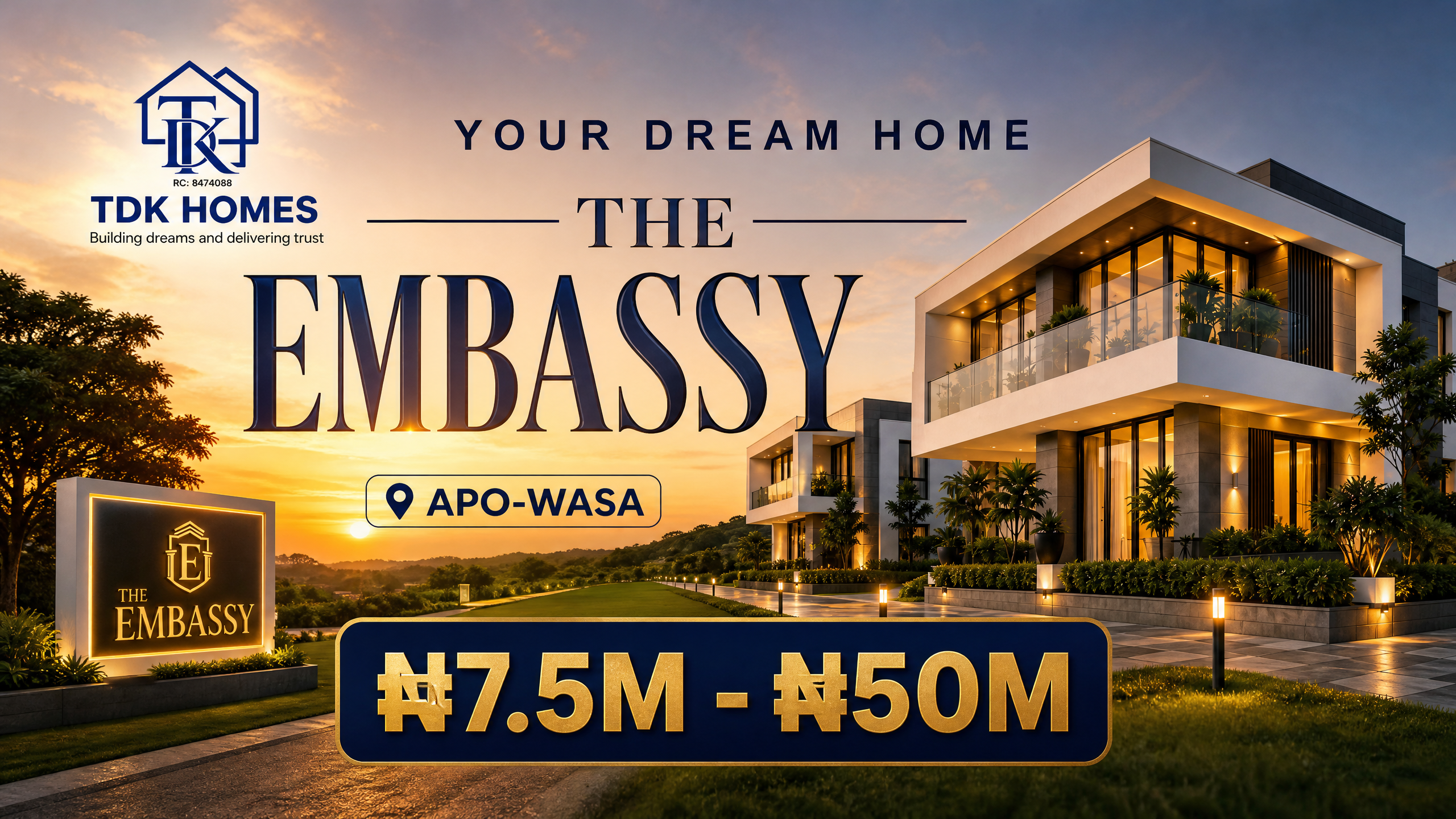 The Embassy — Premium Residential Plots in Apo Wasa, Abuja